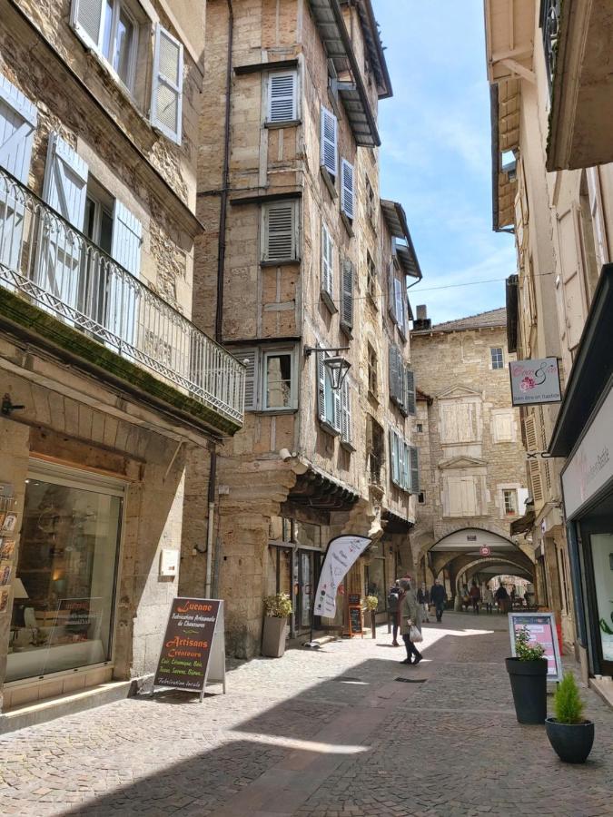 Le Petit Saint-Georges, Centre Historique Leilighet Villefranche-de-Rouergue Eksteriør bilde